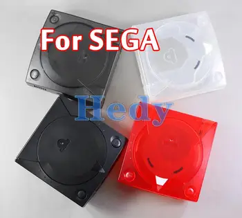 4PCS Para o SEGA Dreamcast DC Protetor de Substituição de Shell Consola de Jogos Protetor de Caixas de Acessórios do Jogo Caso Translúcido
