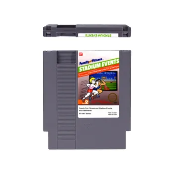 Estádio de Eventos - 72 pinos Cartucho de Jogo para NES 8bit Consola de jogos de Vídeo