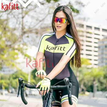 Kafit ciclismo roupas curtas macacão estilo animal envio gratuito de bicicletas macaco verão de bicicleta mulheres macacão
