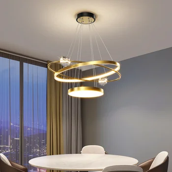 Lustres de quarto Moderno decorativo sala de jantar lâmpadas do Teto do diodo luzes Pingente interior iluminação interior, lâmpada do Teto Luzes