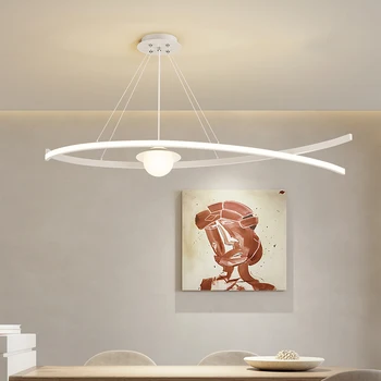 Nordic Led Candelabro Pendente Luminária Moderna Decoração Hanging Lamp Sala De Estar Sala De Jantar Cozinha Loft, Iluminação Suspensão Brilho