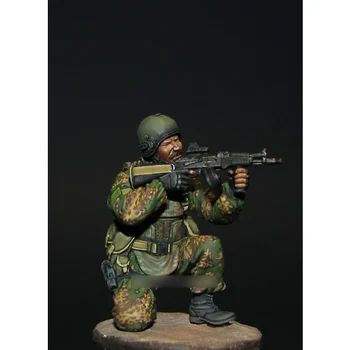 [tuskmodel] 1 35 escala modelo de resina kit Moderno Soldados russos resina figuras Agachadas