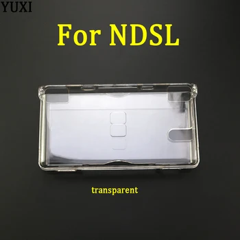 YUXI de Alta Qualidade Para Nintendo DS Lite Jogo de Console de caixa de Proteção Shell Case Capa para NDSL Tampa de Cristal Caso