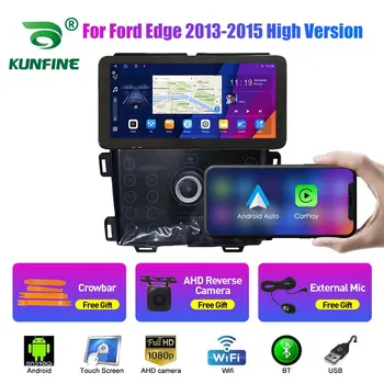10.33 Polegadas Rádio do Carro Para Ford Edge 2013-2015 2Din Android Octa Core de som do Carro DVD GPS de Navegação Jogador QLED Tela Carplay