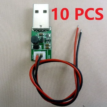 10 PCS CE017*10 DC-DC do Conversor de USB para xh2.54 Cabo Etapa de Impulsionar o Módulo DC 5V a 12V Fonte de Alimentação para o carregador Solar