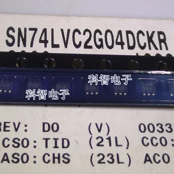 10pcs/lot 100% Novo e original SN74LVC2G04DCKR Marcação:CCK SC70-6