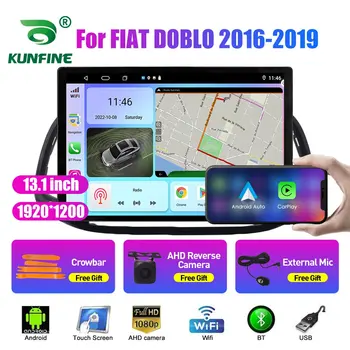 13.1 polegadas Rádio do Carro da FIAT DOBLO 2016 2017 2018-19 de DVD do Carro GPS de Navegação de Estéreo Carplay 2 Din Central Multimídia Android Auto