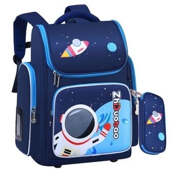 2023 Mochila mochilas Escolares Impermeável, Mochila infantil Menino de Escola Mochilas Meninas Astronauta Ortopédicos Bolsa para Aluno de Escola