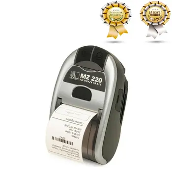 50mm Bilhete de Etiqueta Impressora Portátil Para a Zebra MZ220 Móvel Portátil Impressora Bluetooth Com Carregador, Bateria, Papel