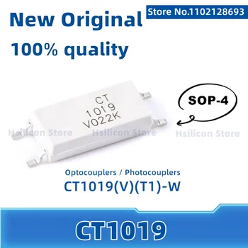 ( 5PCS) 100% Nova Original : CT1019 、CT1019(V)(T1)-W , isolador óptico Fototransistor Saída , SOP-4 , SMD-4