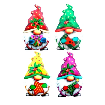 83XC Natal sem Rosto Gnome Santa Decoração de Boneca Pendurar Enfeites de Férias Decorações da Casa Natal Pingentes Gota Ornamentos