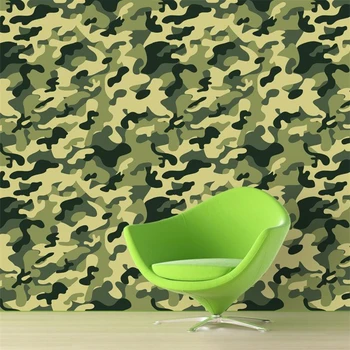 beibehang Grandes murais Exército de camuflagem militar, forças militares 3D papel de parede da sala de estar pano de fundo do quarto tamanhos Personalizados
