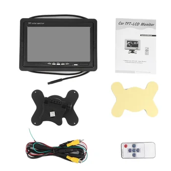Carro Monitor de Inverter do Monitor de TV PAL/NTSC Sistema muda Automaticamente para o Reverso do Carro Sistema
