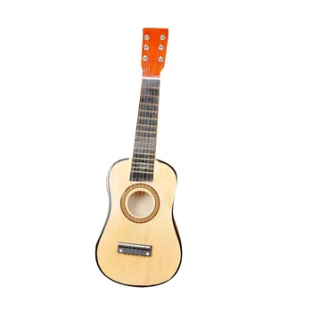 De 21 Polegadas Folk Guitar Viagem Brinquedos De Crianças À Moda Antiga Música De Instrumentos De Bambu Viagens De Brinquedos Para As Crianças Guitarras
