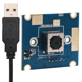 De 5 Megapixels OV5640 UVC focagem automática mini usb módulo da câmera para raspberry pi ELP-USB500W04AF-A60