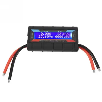 Digital LCD Watts de Potência Testador de 4,8 V~60V 130.º de Alta Precisão do Medidor de Watt Amplificador de Tensão Medidor de Energia Analisador de Tensão Medidor