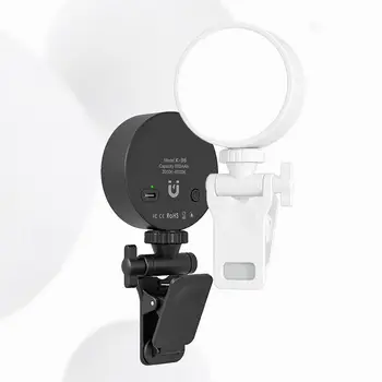 DIODO emissor de Luz de Preenchimento Lâmpada de Telefone Móvel Selfie Luz de Bolso com Clip para iPhone 14 13 12 Huawei Xiaomi Samsung Mini Direito de Luz