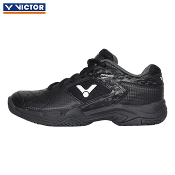 Genuíno Victor Badminton Sapatos de Homens, Mulheres de Alta Elasticidade Respirável, Anti-derrapante Tênis P9200td