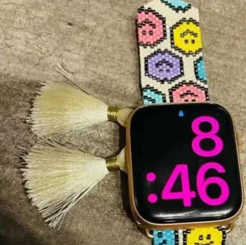 Go2boho Artesanal Miyuki Perla O Bracelete Para Apple Faixa De Relógio De Aplicar A 40/44 Mm De Moda De Luxo 2023 Novo Em Design De Acessórios