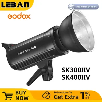 Godox SK300IIV SK400IIV SK300II-V SK400II-V 2.4 G X Sistema Profissional Compact Flash de Estúdio para Estúdio de Fotografia Stream