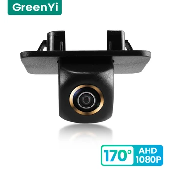 GreenYi 170° HD 1080P Carro Câmera de Visão Traseira para Mazda 2 Mazda2 2015-2017 4 Portas Visão Noturna Inverter a marcha à ré de 4 pinos Veículo AHD
