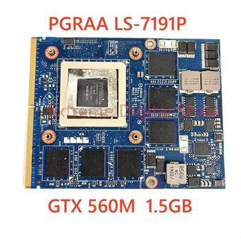 GTX 560M de Vídeo da placa Gráfica PGRAA LS-7191P K000127390 1,5 GB Para o portátil toshiba QOSMIO X770 X775