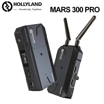 Hollyland Marte 300 Pro Avançado de Vídeo sem Fio de Transmissão de 0,1 s a Latência de 300 pés Intervalo HDMI Loopout para o Cinegrafista Cineasta