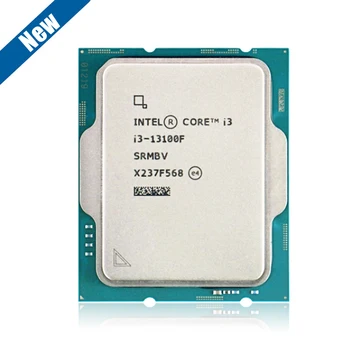 Intel Core i3-13100F i3 13100F 3.4 GHz 4-Core 8-Thread da CPU Processador L3=12M 58W LGA 1700 novo, mas sem ventilador