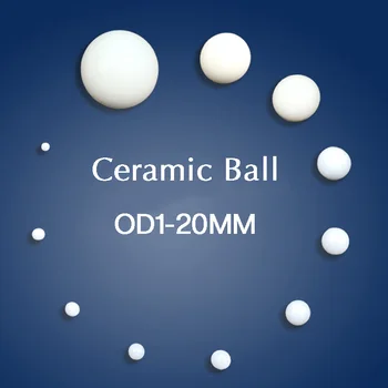 Interruptor od1-20mm a Zircônia Cerâmica de Rolamentos de Esfera de Isolamento resistente ao Desgaste e à Oxidação e Resistente de Alta Temperatura de Esferas Rolamento de Esferas