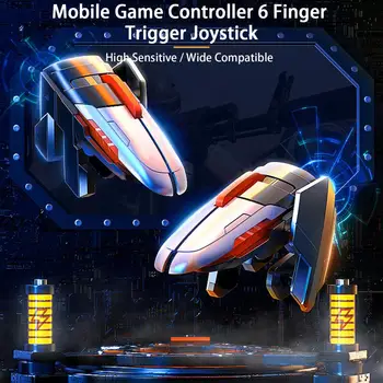 Jogo para celular Acionar Botão de Fogo Identificador de Tiro Joysticks Gamepad Para PUBG de Fogo de Tiro Objectivo Chave L1R1 Controlador
