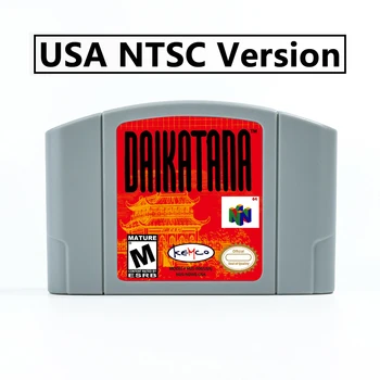 John Romero Daikatana 64 de 64 bits do Cartucho do Jogo EUA versão NTSC ou EUR versão PAL Para o N64 Consoles