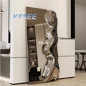 Kfsee 1Pcs Um Conjunto de 80*160cm Apenas Deco Moda Chão ins Espelho