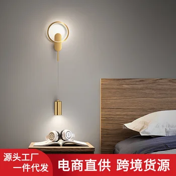 leitura lâmpada de parede Nórdicos luminária applique sem fio lâmpada de parede preto iluminação exterior parede de lâmpadas de leitura, lâmpada de parede