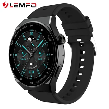 LEMFO XBO3 Mini Smart Watch Homens NFC Smartwatch 2023 Bluetooth Chamada de Carregamento sem Fio Para o Android IOS Telefone 15 Dias de Espera