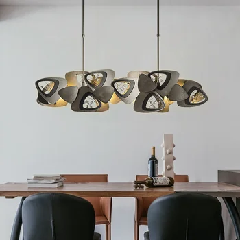 Lustres, Luzes de Pós-moderno, Retrô metal Modelo de iluminação de quarto de Ilha de Cozinha Pendurados Casa de decoração de sala de Jantar luminária