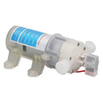 Micro Bomba de Diafragma Pequena Luz, Portátil, Baixo nível de Ruído Auto-Escorva de Bomba de Diafragma Único de 12V Bomba de Água