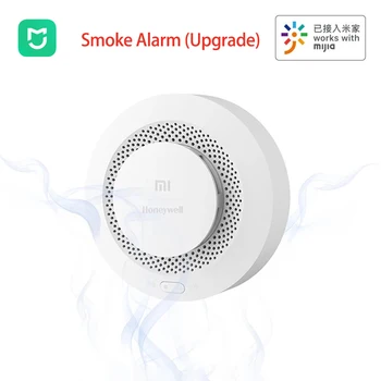 Mijia Inteligentes de Alarme de Incêndio 2 Bluetooth Compatível Sonoro de Alarme Visual Noticação Detector de Fumaça Sensor de Trabalhar Com Mi Casa APP
