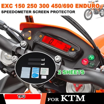 Moto Tela de Painel do Zero Protetor Filme PARA KTM 150 250 300 450 EXC EXC-F EXCF 690 ENDURO R SMCR 2021 + Acessórios