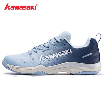 Nova Kawasaki Badminton Sapatos Para mulheres mulheres Respirável Elástica de Alta Esportes Tênis tênis de inicialização K1B20