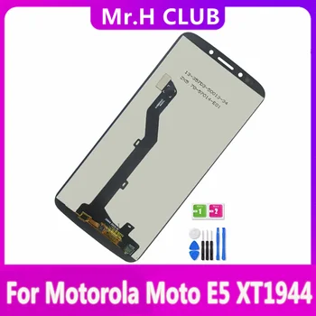 NOVO LCD Para Motorola E5 XT1944 XT1944-4 XT1944-2 LCD Display Touch Screen Digitalizador Substituição do conjunto de Reparo de Partes + Ferramentas