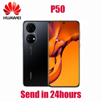 Novo Original Oficial da HUAWEI P50 Telefone Celular de 6,5 polegadas OLED Snapdragon888 4100Mah 66W Super Charge 50MP Câmara HarmonyOS 2 NFC IP68