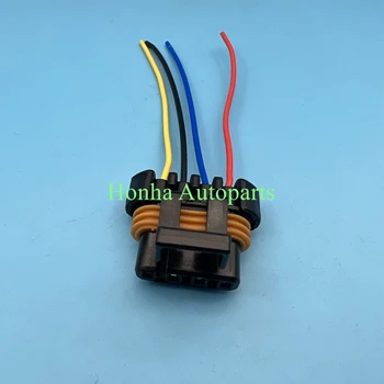 O envio gratuito de 4 Pinos GM LS1 LS6 Série Alternador Conector da Bobina Pack Sensor de Oxigênio conectores 12162144 12162102 com fio