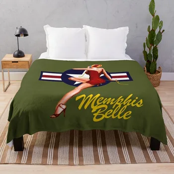 O Memphis Belle Jogar o Cobertor da cama, manta Para Sofá de Luxo St Cobertor Ponderada Cobertor
