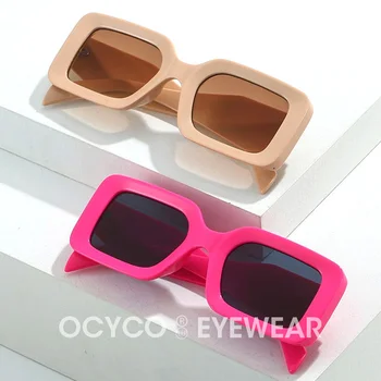 Oversized Quadrado Óculos de sol das Mulheres Y2K o Design da Marca de Óculos de Sol Feminino Moda masculina Exterior, andar de Bicicleta UV400 Óculos