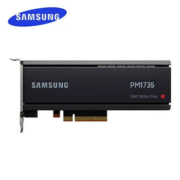 SAMSUNG PM1735 HHHL SSD de 1,6 TB 3.2 TB 6.4 TB 12.8 TB Interno do Disco de Estado Sólido de Disco Rígido HDD HD PCIe Gen4 x8 para Servidor