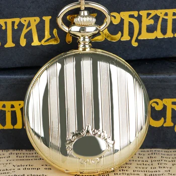 Steampunk Suave Relógio de Bolso Com corrente de relógio Nacklace Cadeia de Moda Quartzo Relógios Mens Womens Presente reloj de bolsillo