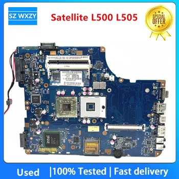 Usado Para Toshiba Satellite L500 L505 Laptop placa-Mãe K000083120 K000083110 KSWAA LA-4981P GL40 DDR2 100% Testado Navio Rápido