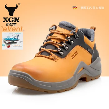 XGN de Couro sapatos de Caminhada Homens Evento impermeável Botas de caça Tático Deserto Combate Militar Botas de trekking tornozelo quente Tênis
