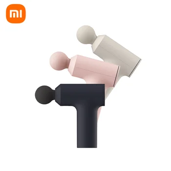 Xiaomi Mijia Mini Massagem Elétrica Arma Muscular Relax Massager Portátil Exercício Do Emagrecimento Do Corpo Baixo Nível De Ruído Relaxamento Fáscia Arma