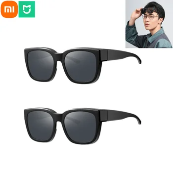 Xiaomi Mijia TAC Polarizada Óculos de sol UV400 Antiderrapantes de Alta Definição Compatível Com o Grau de Óculos Para Ciclismo Driveing Pesca